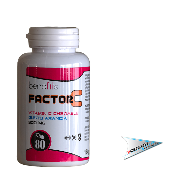 Benefits - Fitness Experience - FACTOR C 500 mg (Conf. 80 cps) - 